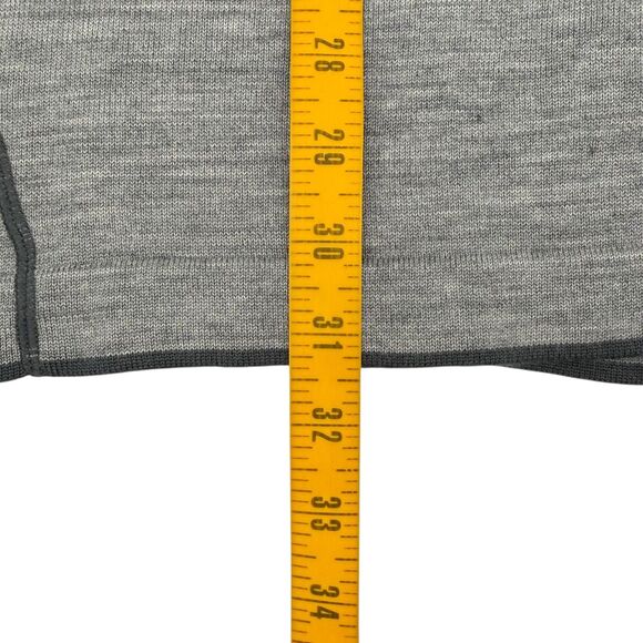 Smartwool Men's Merino Wool Half Zip Sweater Heather Gray XL - Picture 10 of 10